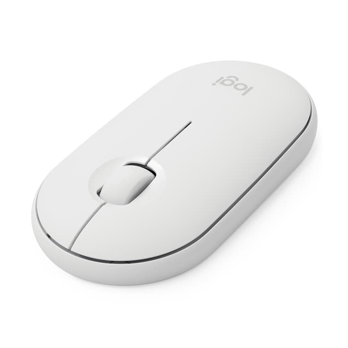 Мышь Logitech Pebble M350, беспроводная, белый - 0
