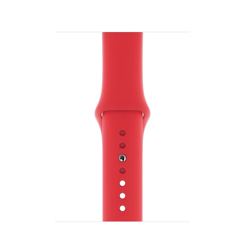 Ремешок Apple Sport Band для Apple Watch 44mm, Фторэластомер, (PRODUCT)RED - 0