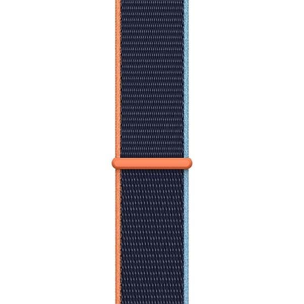 Ремешок Apple Sport Loop для Apple Watch 44mm, Нейлон, темный ультрамарин - 0