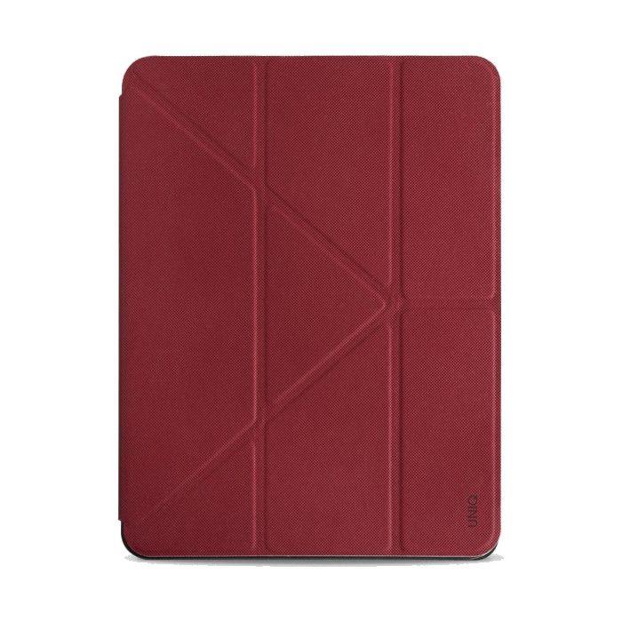 Чехол-книжка Uniq Transforma Rigor для iPad (2019), полиуретан, красный - 0