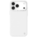 Чехол-накладка PYNANA Starry Series Swarovski для iPhone 17 Pro Max, полиуретан/экокожа, белый
