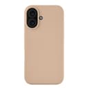 Чехол-накладка uBear Touch Mag Case для iPhone 16, силикон, латте