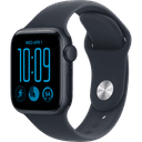 Смарт-часы Apple Watch SE 3 2026 GPS 40mm (корпус - полночный черный, ремешок Sport Band синий, размер S/M)