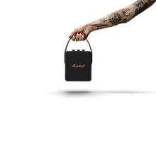 Акустическая система Marshall Stockwell II, 20 Вт черный/латунь (Black/Brass) - 2