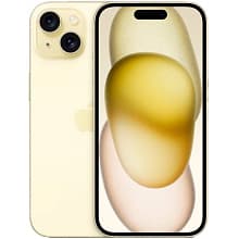 Смартфон Apple iPhone 15 Plus nano SIM+eSIM 256GB, желтый (Yellow) - 0