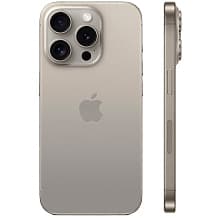Смартфон Apple iPhone 15 Pro nano SIM+eSIM 512GB, натуральный титан (Natural Titanium) - 1