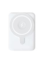 Внешний аккумулятор c БЗУ VLP Dual Magsafe PowerBank 5000 мАч, белый - 1