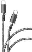 Кабель VLP Diamond Cable USB-C / USB-C, 3A 1,2м, черный - 0
