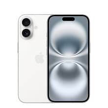 Смартфон Apple iPhone 16 nano SIM+eSIM 256GB, белый (White) - 0