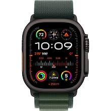 Смарт-часы Apple Watch Ultra 2 GPS + Cellular 49mm (корпус - черный титан, ремешок Alpine Loop темно-зеленый, размер L) - 1
