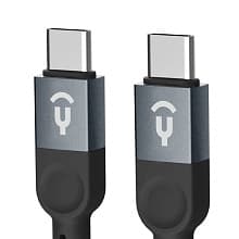 Кабель Asynora магнитный USB data cable USB-C / USB-C, 5A, 100Вт 1м, черный - 1