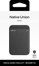 Кардхолдер Native Union (RE)Classic MagSafe, полиуретан, черный - 3