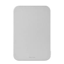 Внешний аккумулятор uBear Slide Magnetic Qi2 5000 мАч, белый - 1