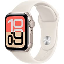 Смарт-часы Apple Watch SE 3 GPS 40mm (корпус - сияющая звезда, ремешок Sport Band сияющая звезда, размер M/L) - 0