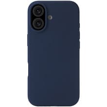 Чехол-накладка uBear Touch Mag для iPhone 17, силикон, темно-синий - 0
