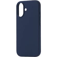 Чехол-накладка uBear Touch Mag для iPhone 17, силикон, темно-синий - 3