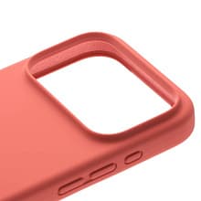 Чехол-накладка uBear Touch Mag для iPhone 17 Pro Max, силикон, коралловый - 3
