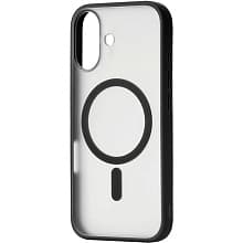 Чехол-накладка uBear Cloud Mag для iPhone 17, полиуретан, черный - 3