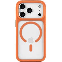 Чехол-накладка uBear Shade для iPhone 17 Pro, полиуретан, оранжевый - 0