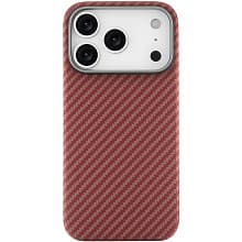 Чехол-накладка uBear Supreme для iPhone 17 Pro, кевлар, оранжевый - 0