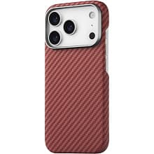 Чехол-накладка uBear Supreme для iPhone 17 Pro, кевлар, оранжевый - 1