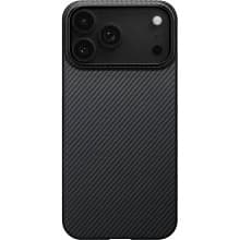 Чехол-накладка Pitaka Ultra-Slim для iPhone 17 Pro Max, кевлар, черный - 0
