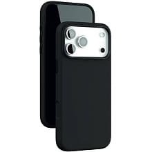 Чехол-накладка VLP Aster Pro для iPhone 17 Pro Max, силикон, черный - 1