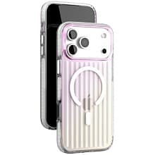 Чехол-накладка VLP Pulse Case для iPhone 17 Pro Max, полиуретан/алюминий, перламутровый - 1