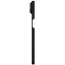 Чехол-накладка Magssory Aramid Frame для iPhone Air, кевлар, черный - 2