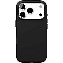 Чехол-накладка VLP Aster Pro для iPhone 17 Pro, силикон, черный - 0