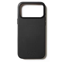 Чехол-накладка Mujjo Leather для iPhone 17 Pro Max, кожа, черный - 0