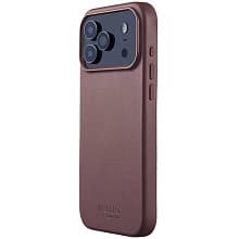 Чехол-накладка Mujjo Leather для iPhone 17 Pro Max, кожа, красный - 1