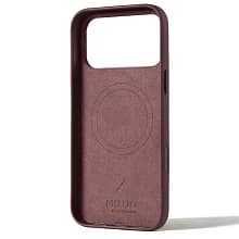 Чехол-накладка Mujjo Leather для iPhone 17 Pro Max, кожа, красный - 2
