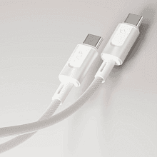Кабель VLP Force Line USB-C / USB-C, 100Вт 2м, белый - 2