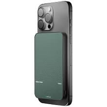 Внешний аккумулятор Native Union Classic Magnetic Qi2 5000 мАч, зеленый - 1