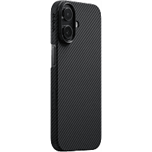 Чехол-накладка Pitaka Ultra-Slim Case для iPhone 17, арамид (кевлар), черный - 1