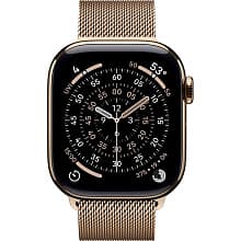 Смарт-часы Apple Watch Series 11 GPS + Cellular 42mm (корпус - золотой, ремешок Milanese Loop золотой, размер One Size) - 1