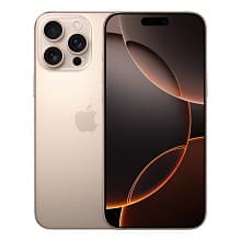 Смартфон Apple iPhone 16 Pro Max nano SIM+eSIM 256GB, пустынный титан (Desert Titanium) - 1