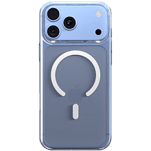 Чехол-накладка VLP Diamond Case для iPhone 18 Pro Max, поликарбонат/полиуретан, прозрачный - 0