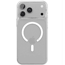 Чехол-накладка VLP Diamond Case для iPhone 18 Pro Max, поликарбонат/полиуретан, прозрачный - 1