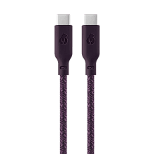 Кабель uBear TrendCable USB-C / USB-C 1,2м, вишневый - 0