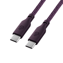 Кабель uBear TrendCable USB-C / USB-C 1,2м, вишневый - 1
