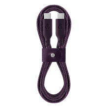 Кабель uBear TrendCable USB-C / USB-C 1,2м, вишневый - 2